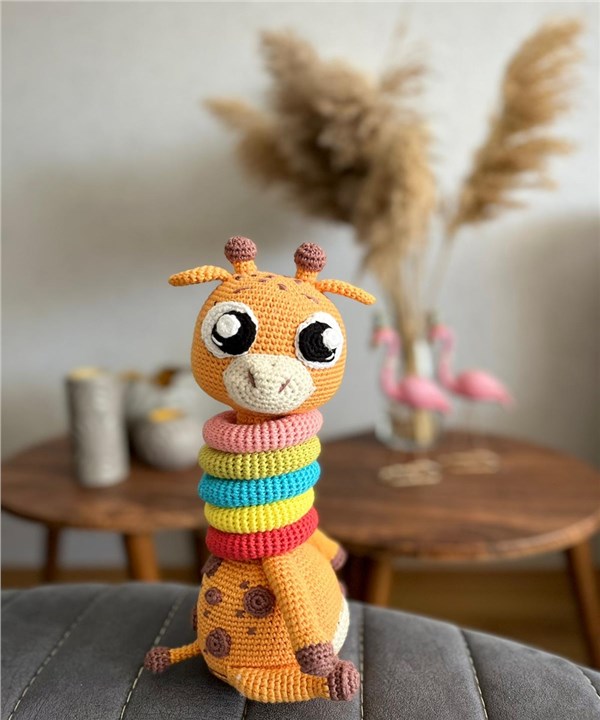 Amigurumi  Zürafa Yap-Boz  Oyuncak