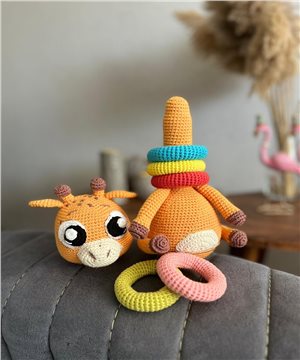 Amigurumi  Zürafa Yap-Boz  Oyuncak